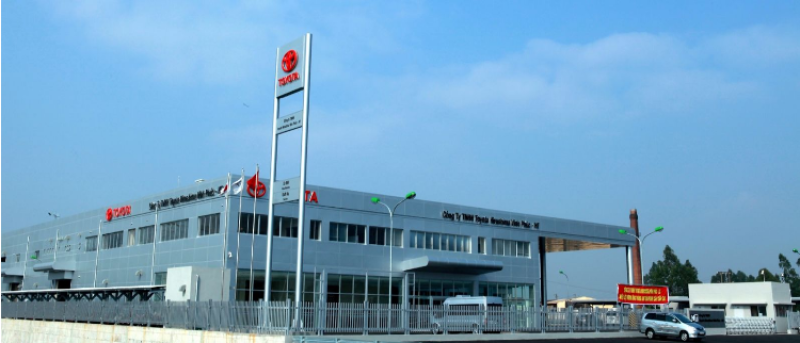 Showroom Toyota Hiroshima Vĩnh Phúc