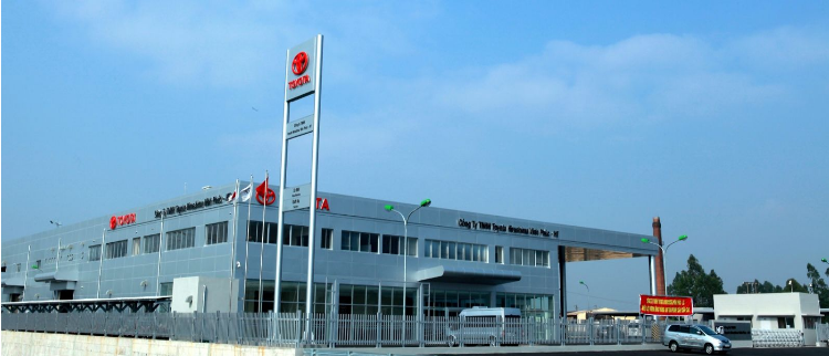 Showroom Toyota Hiroshima Vĩnh Phúc