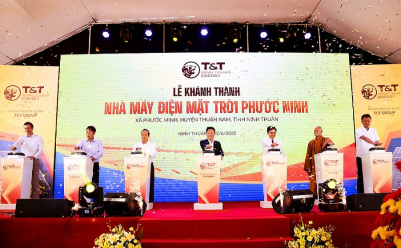 Khánh thành Nhà máy điện mặt trời Phước Ninh