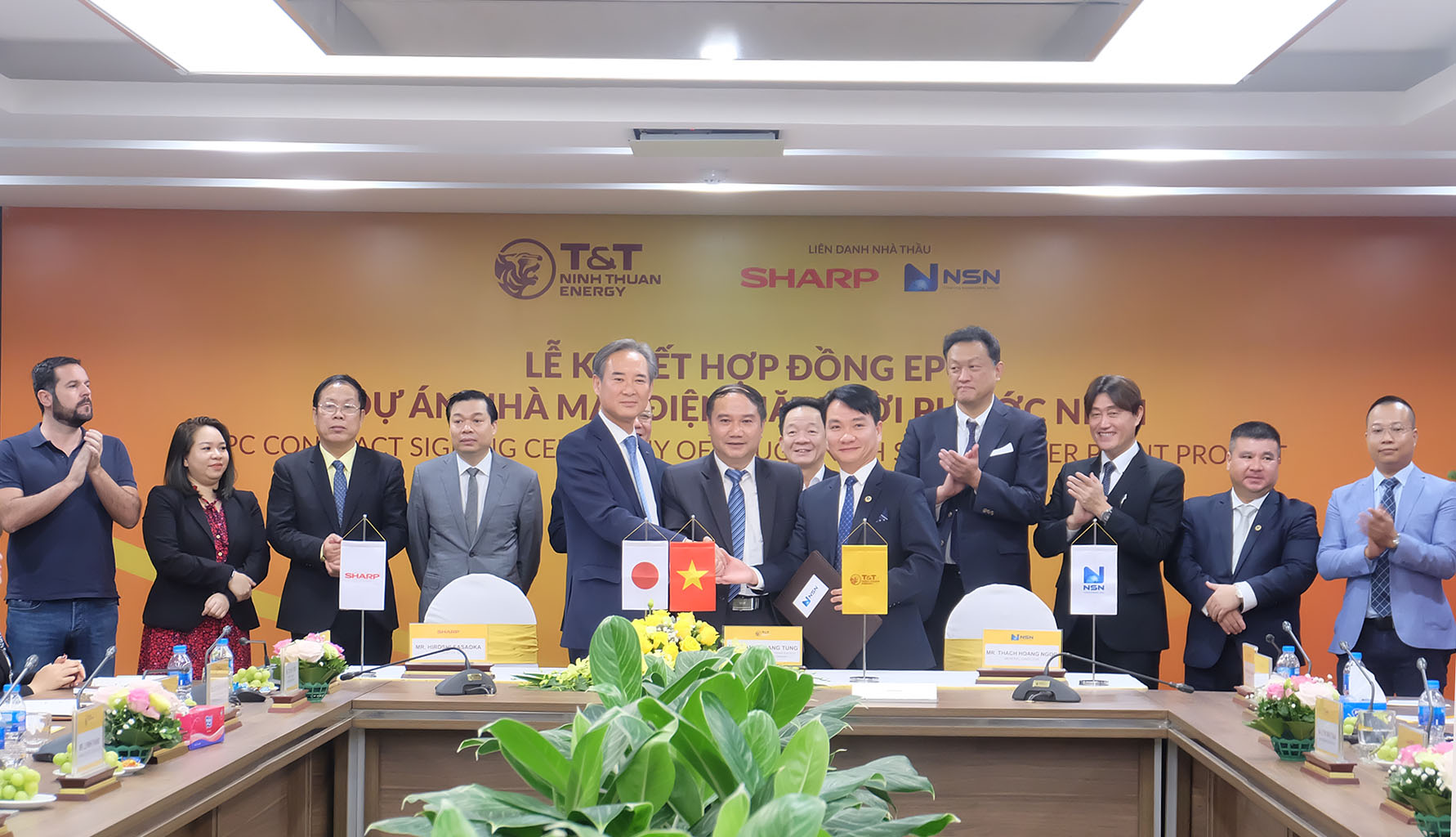 TTC Group signed an EPC contract with the Sharp-SSSA-NSN joint venture