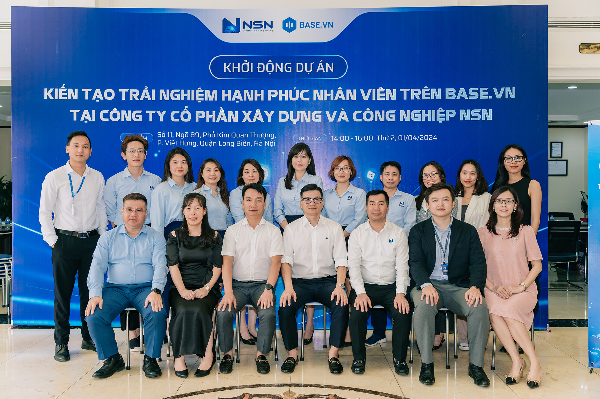 NSN kiến tạo trải nghiệm hạnh phúc nhân viên trên Base